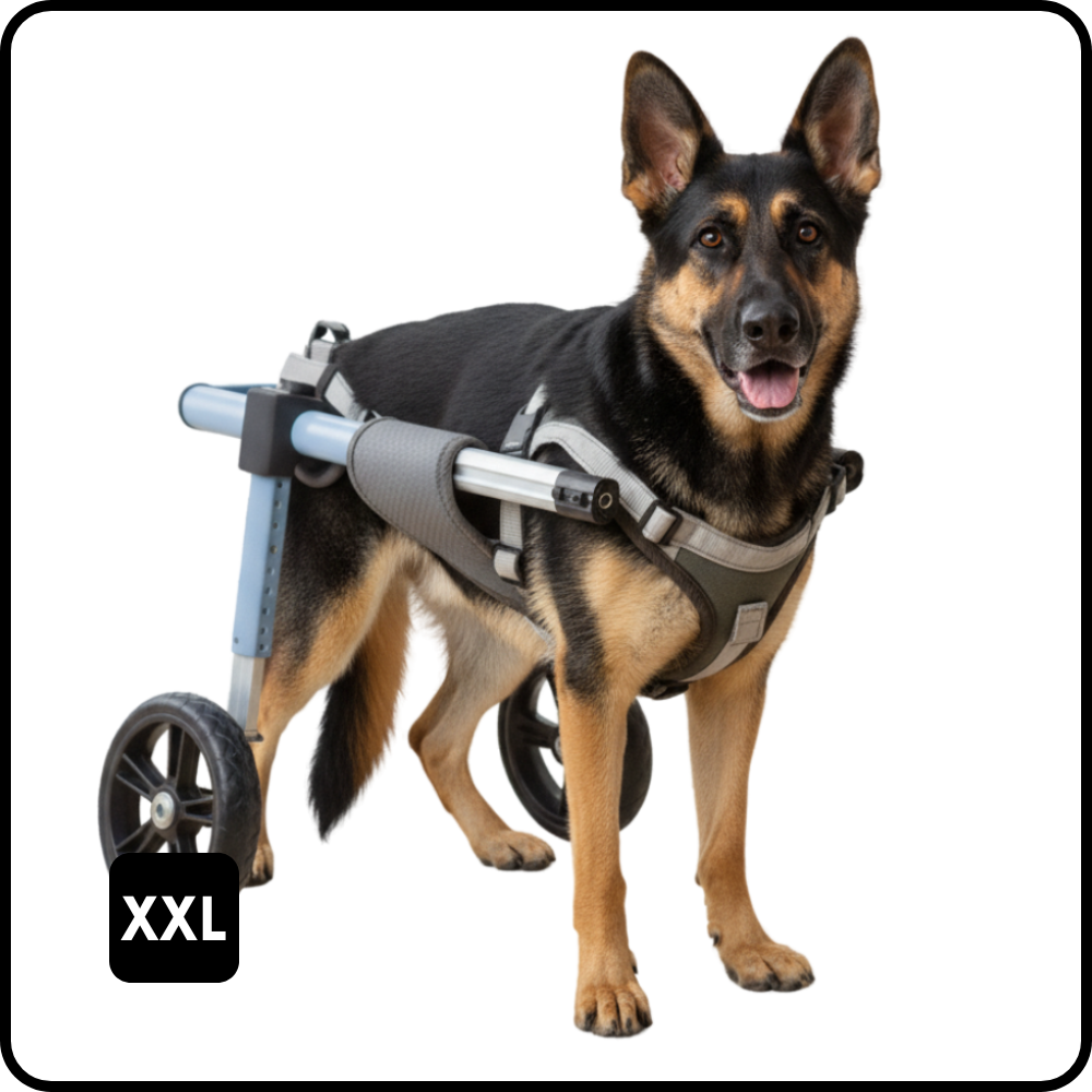 PetsTrot Extra Large Dog Rear Wheelchair