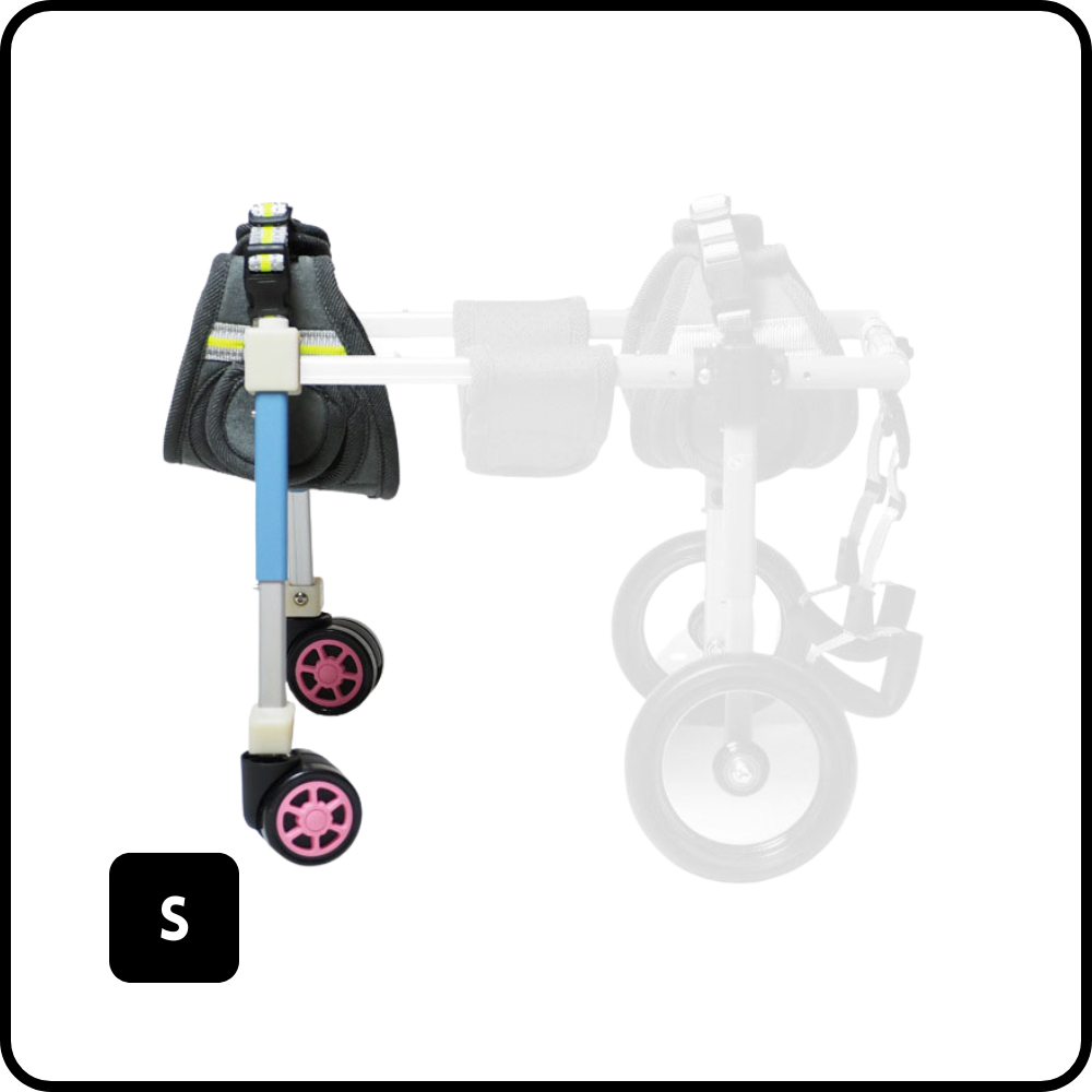 PetsTrot Front Dog Wheelchair Attachment - Small/S
